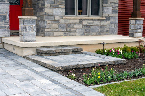 Permeable Paver Driveway in Lily Lake, IL